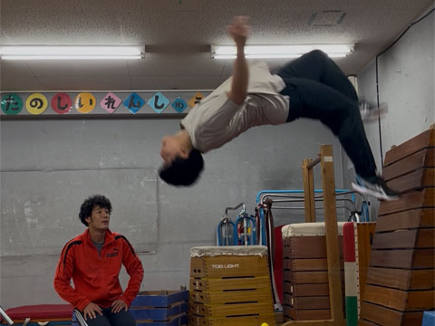 パルクールレッスン