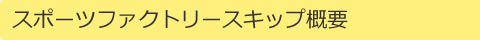 スポーツファクトリースキップ概要
