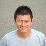 自然の残る本部付近で