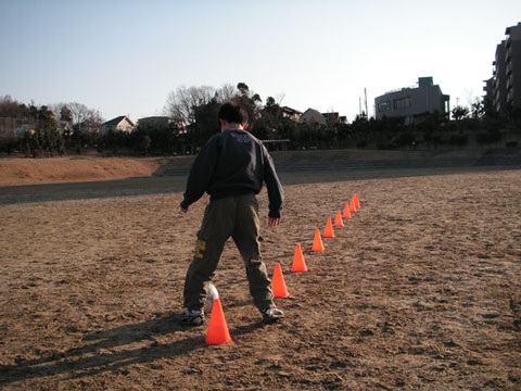 サッカー指導