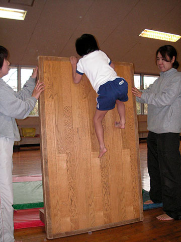 ウォールクライミング