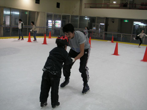 スケートレッスン