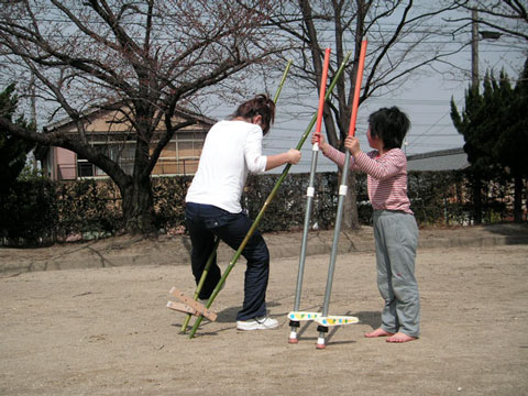竹馬の指導