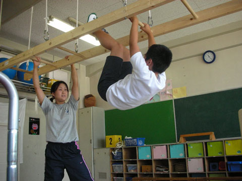 短期鉄棒レッスン