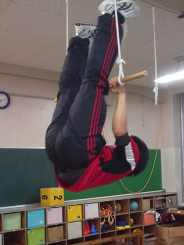 連続さかあがり