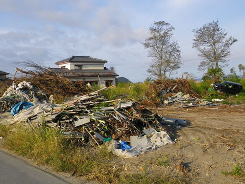 被災地