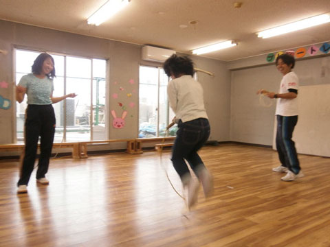 縄跳びレッスン