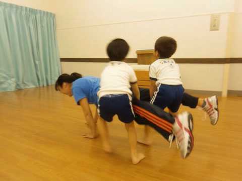 手押し車レッスン