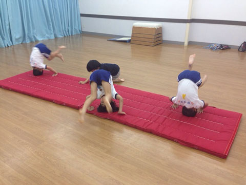 前まわりレッスン
