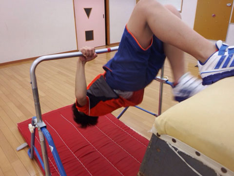 連続逆上がりレッスン