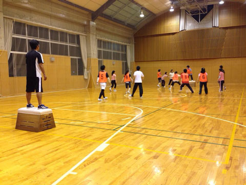 幼児体育の授業