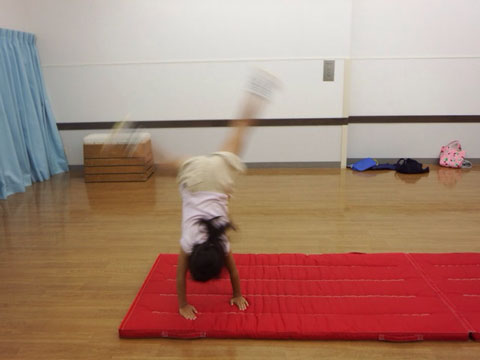 側転レッスン