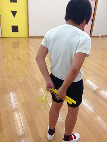 縄跳び結び