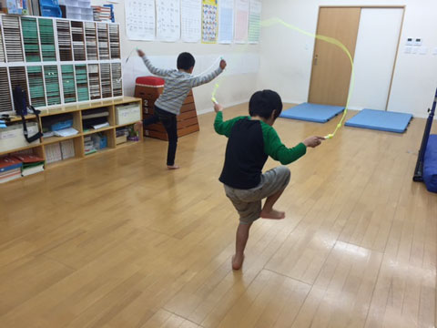 縄跳びレッスン