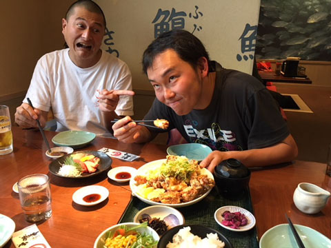 スタッフとの会食