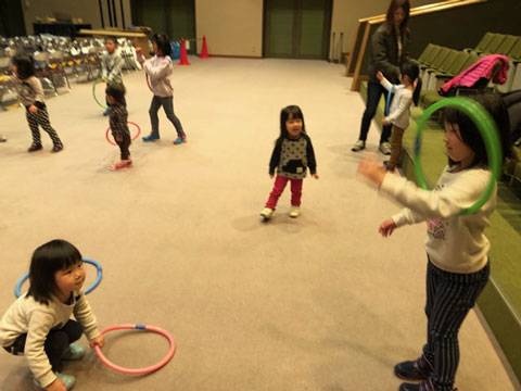 縄跳びの導入あそび