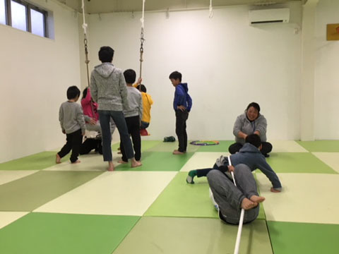 放課後デイサービスでのレッスン