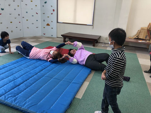 放課後等デイサービスでの運動療育レッスン