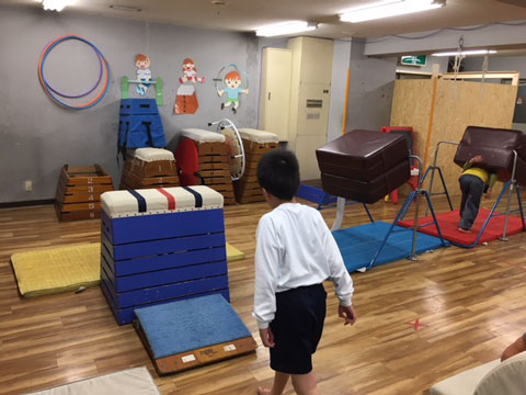 跳び箱レッスン