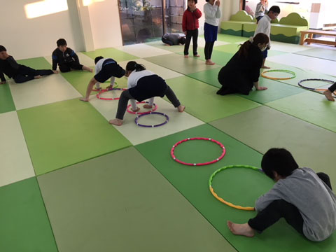 カエル跳びレッスン