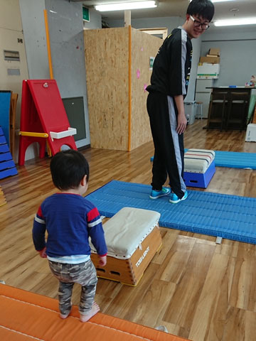 跳び箱レッスン