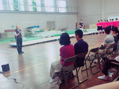 高校の部活の試合