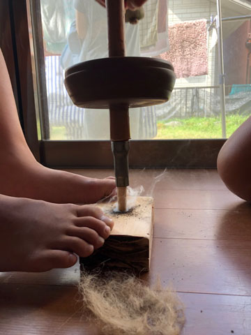 火起こし体験