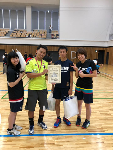 ソフトバレーボールの大会