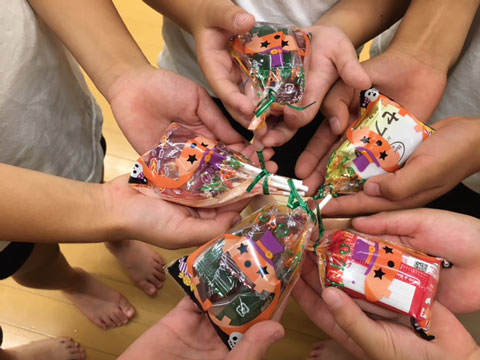 ハロウィンのお菓子
