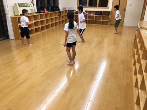 縄跳びレッスン