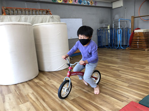 自転車レッスン