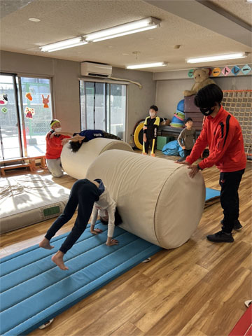 バク転レッスン