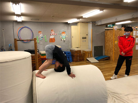 子供達の挑戦