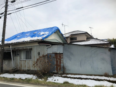 被災地の視察