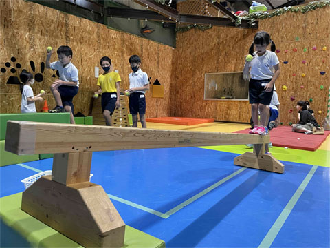 平均台レッスン