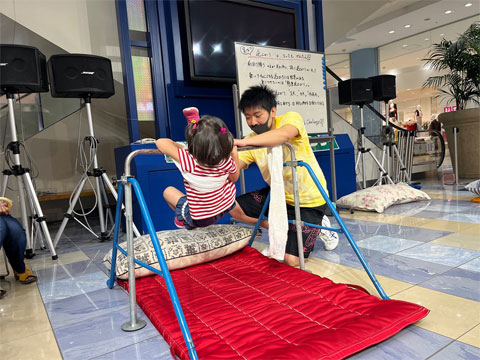 鉄棒レッスン