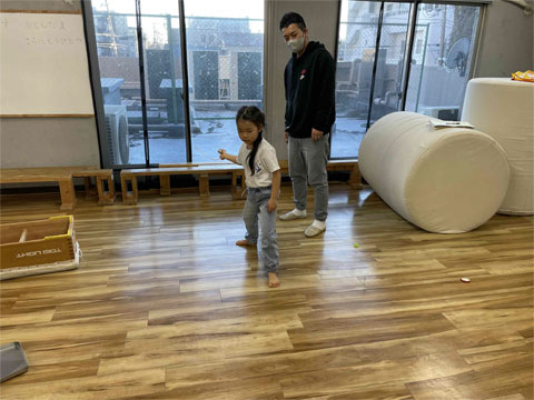 親子コマレッスン