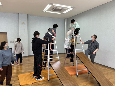 脚立レッスン