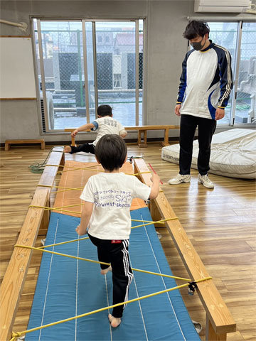 縄渡り訓練