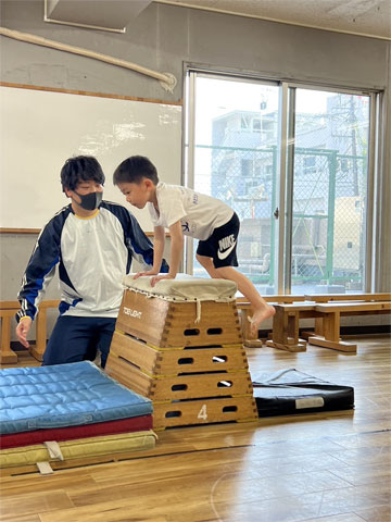 跳び箱レッスン