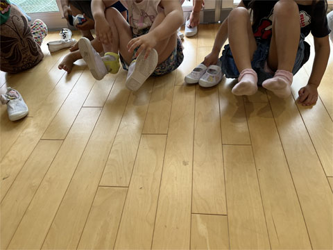 えっぱら座り