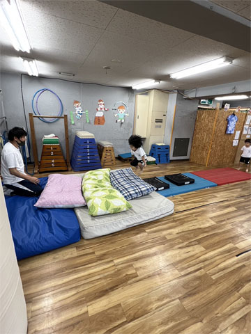 幅跳びジャンプ