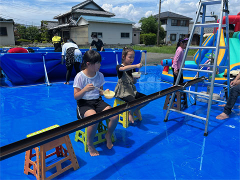 流しそうめん