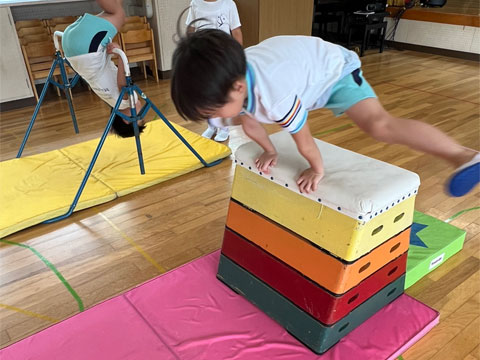 運動会の練習
