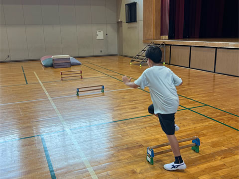 運動会の練習