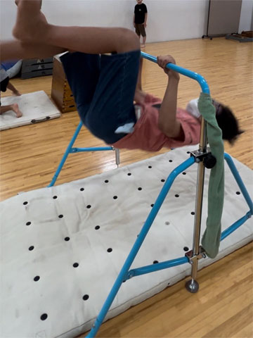 逆上がりの練習