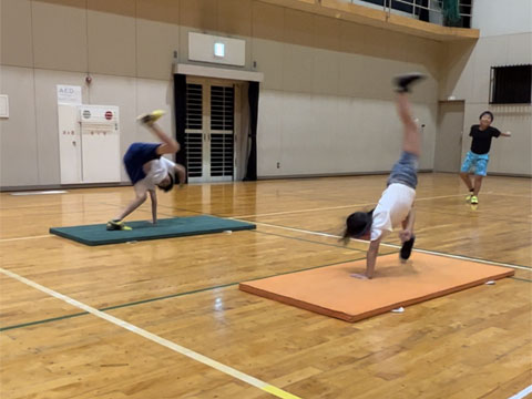 体育レッスン