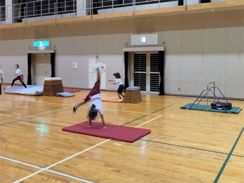 パルクールレッスン
