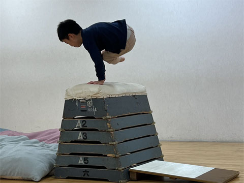 パルクールレッスン