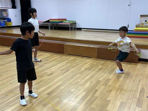 縄跳びレッスン